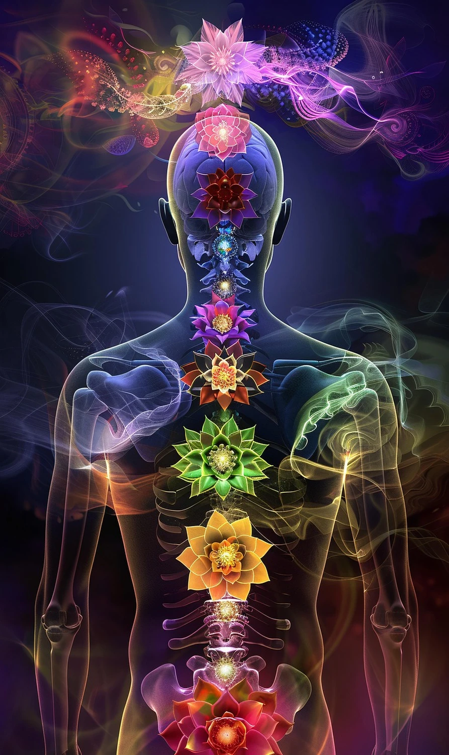 Soultouch Relax - Nicole Russo - Reiki, Hypnose und Energiearbeit - menschliche Chakren